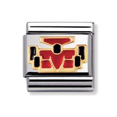 Nomination Composable Classic Red Racing Car Charm