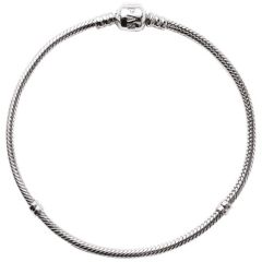 Pandora Silver Barrel Clasp Bracelet