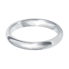 D-Shape Wedding Ring