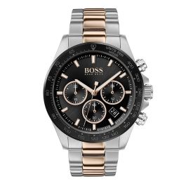 BOSS Watches Hero Steel Rose & Black 43 mm Men’s Chronograph Watch