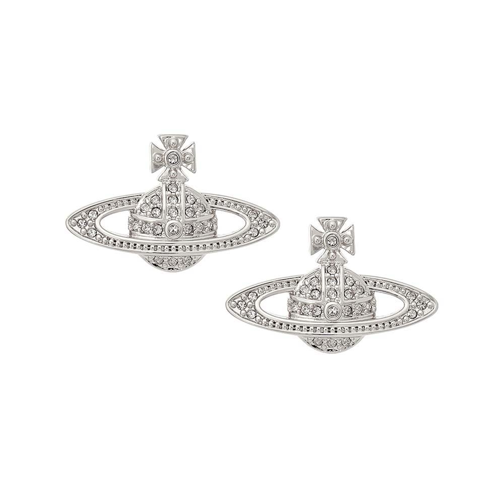 Vivienne Westwood Mini Bas-Relief Stud Earrings - 1 Vivienne Westwood Mini Bas-Relief Stud Earrings - 1
