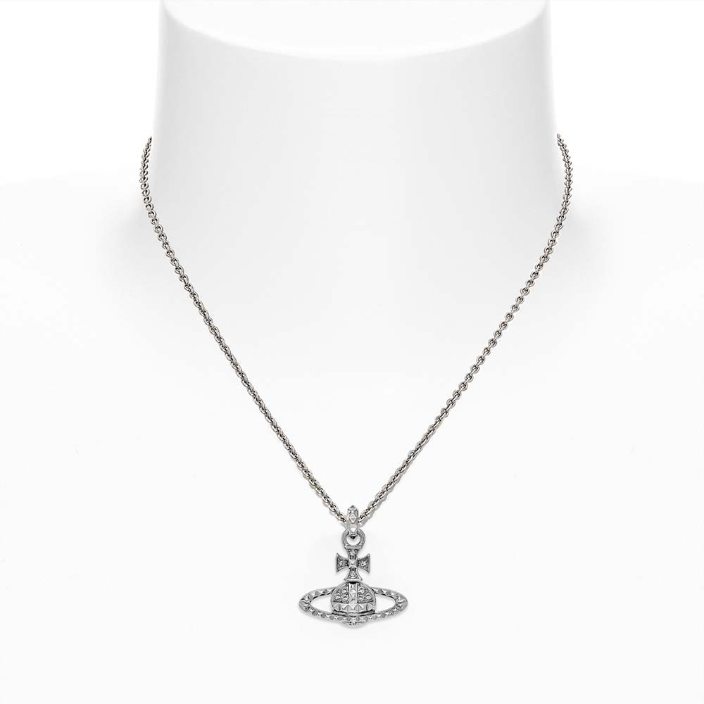 Vivienne Westwood Mayfair Bas-Relief Crystal & Silver-Tone Necklace - 2 Vivienne Westwood Mayfair Bas-Relief Crystal & Silver-Tone Necklace - 2