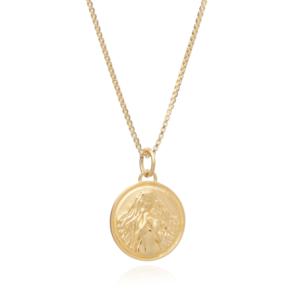Rachel Jackson Zodiac Coin Necklace